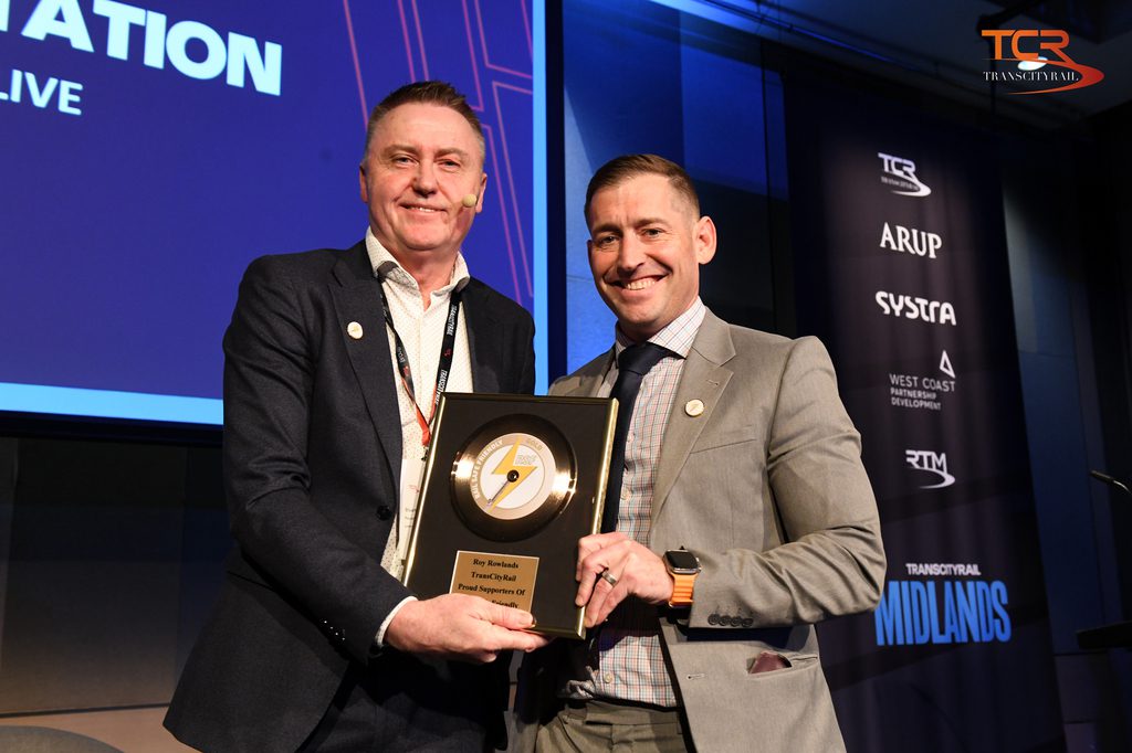 Roy Rowlands & Stuart Heaton at TransCity Rail Midlands